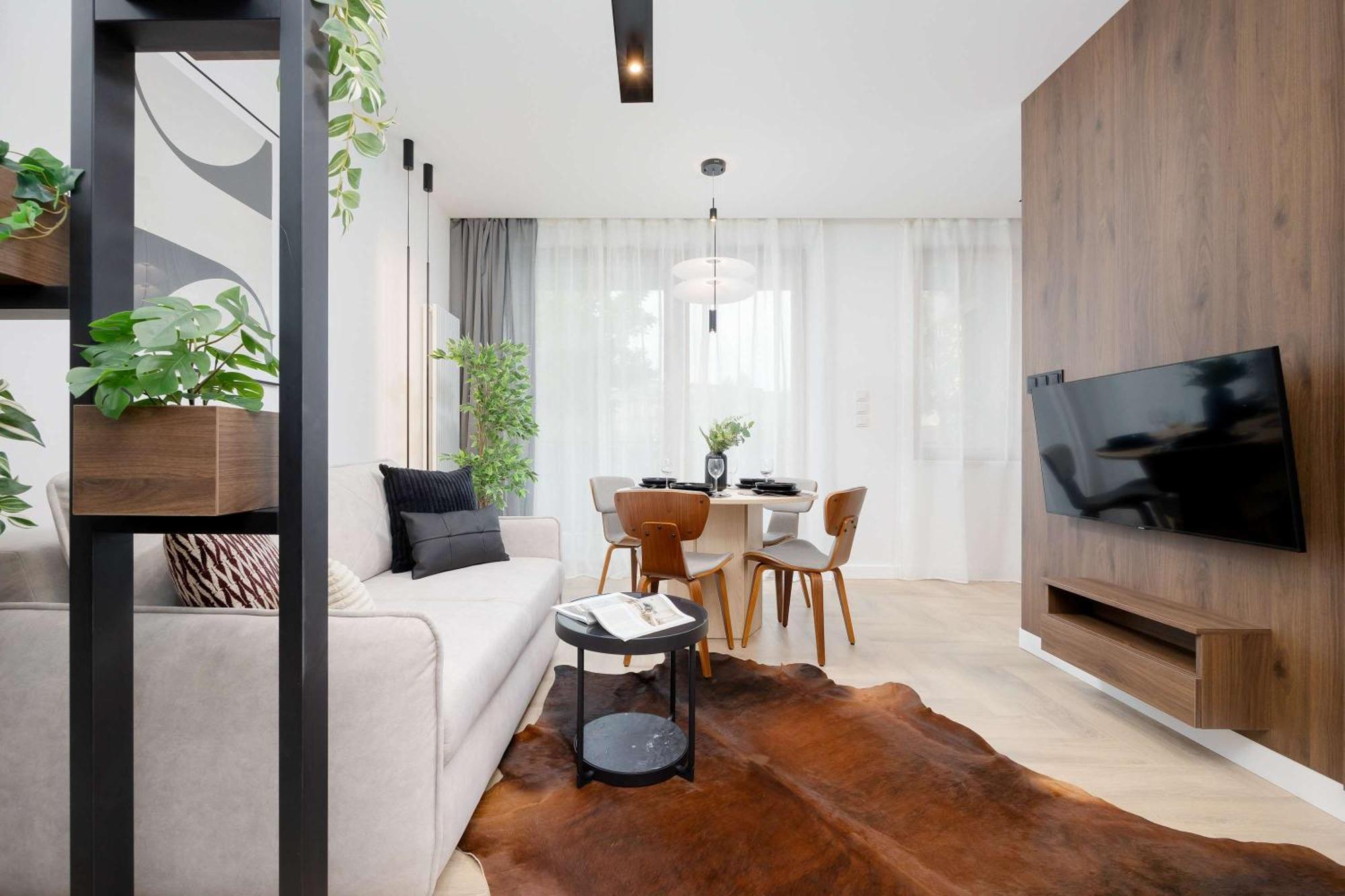 Apartment Sarmacka Wilanow With Parking, Sauna & Gym By Noclegi Renters Varşova Dış mekan fotoğraf